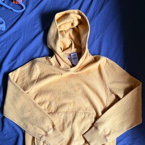 TODD SNYDER x CHAMPION POPOVER HOODIE in GOLDENROD MEDIUM $138